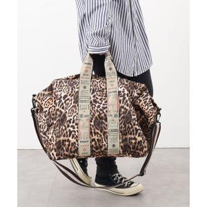 ボストンバッグ オリジナル柄テープ２ＷＡＹビッグボストン／Ａ４対応 レディース メンズ