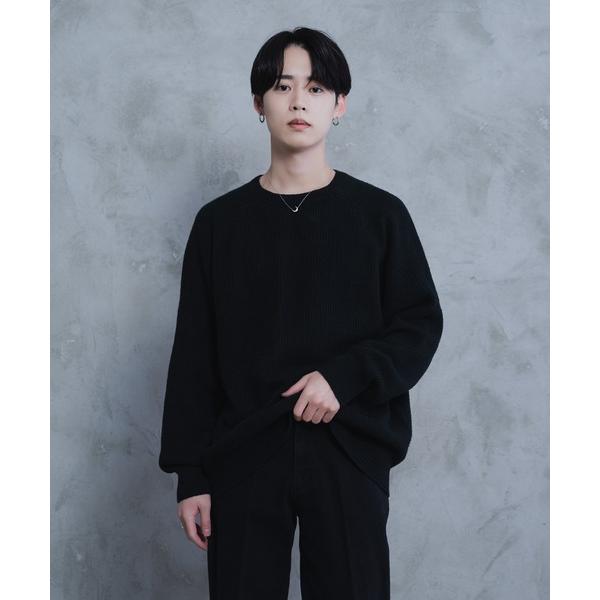 セーター ニット waffle loose knit pullover / ワッフル ルーズ ニット...