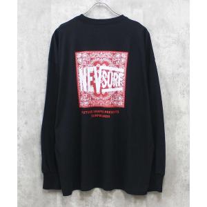 tシャツ NEVSURF　BIGシルエット　ロンT メンズ