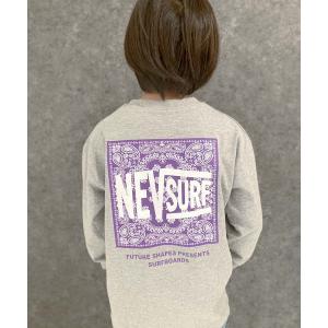 tシャツ NEVSURF　BIGシルエット　ロンT キッズ 子供服 男の子 女の子