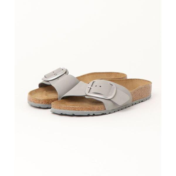 「BIRKENSTOCK」 フラットサンダル 36 グレー レディース