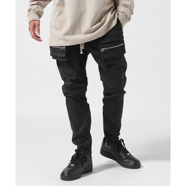 パンツ DankeSchon/ダンケシェーン/COATING FLAP POCKET PANTS メ...
