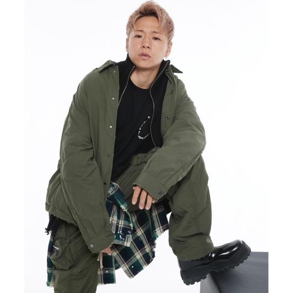 ブルゾン アウター DankeSchon/ダンケシェーン/水溶性ボンディングコーチジャケット メンズ...