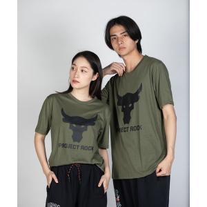 tシャツ Tシャツ メンズ UAプロジェクトロック ブラフマ ブル ショートスリーブTシャツ（トレーニング/メンズ）｜zozo