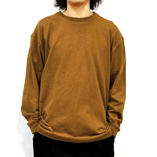 tシャツ Tシャツ メンズ USコットン  ベーシックロングスリーブTシャツ