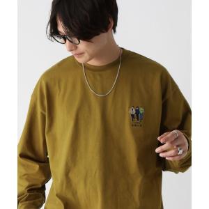 tシャツ Tシャツ メンズ 天竺/ワンポイント刺繍Tシャツ｜zozo