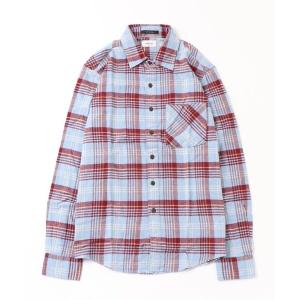 REPLAY（リプレイ） シャツ コットンフランネルチェックジップシャツ