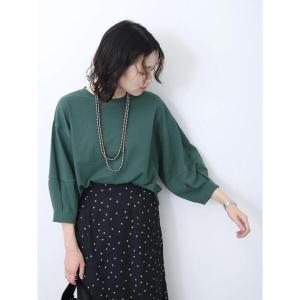 tシャツ Tシャツ タックバルーンスリーブTシャツ