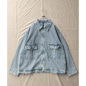 MHL.（エムエイチエル） デニムジャケット gジャン CANTON LIGHT DENIM
