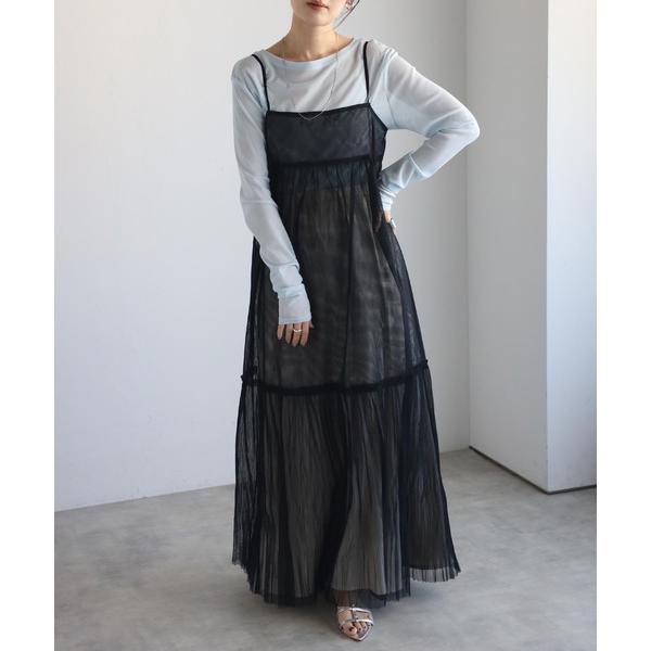 ワンピース 「シアーキャミワンピース」