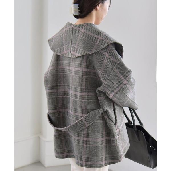 コート アウター quaranciel: リバー ケープ コート レディース