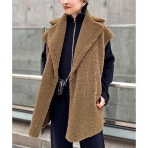 コート ムートンコート 「FURLING by GIANI」mouton vest｜zozo