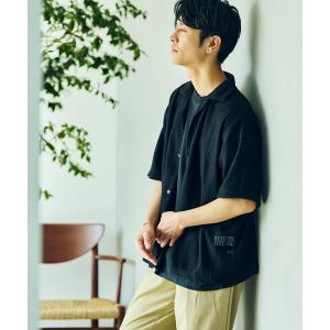 メンズ 「FREAK&apos;S STORE」 半袖シャツ LARGE ブラック