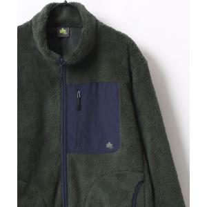 ブルゾン アウター LOGOS/ロゴス Boa Fleece Jacket/シャギーボアフリース ジャケット/レディース メンズ メンズ レディース