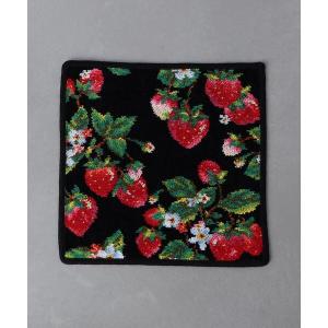 タオル ハンカチ ＜FEILER＞STRAWBERRY FIELD ハンカチ