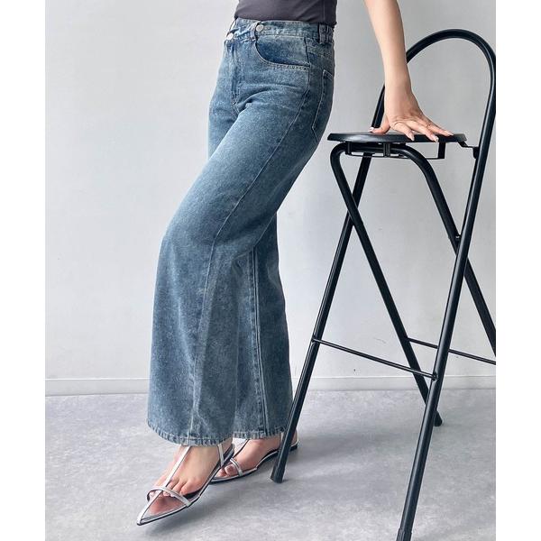 ジーンズ デニム デニムパンツ アソート イージーデニムパンツ レディース