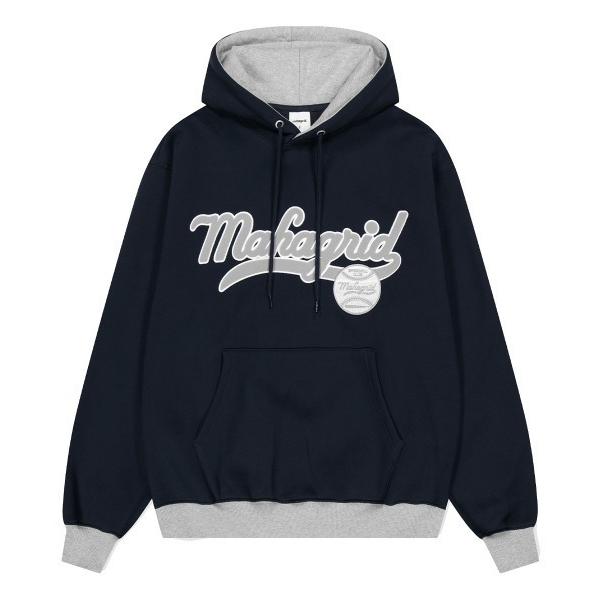 パーカー 「mahagrid/マハグリッド」BASEBALL SIGN HOODIE/ベースボール ...