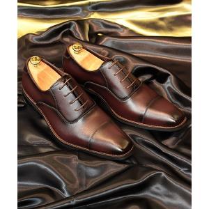 ビジネスシューズ ZINC / 内羽根ストレートチップシューズ（5860） メンズ