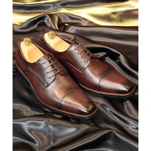 ビジネスシューズ ZINC /外羽根ストレートチップシューズ（5862） メンズ