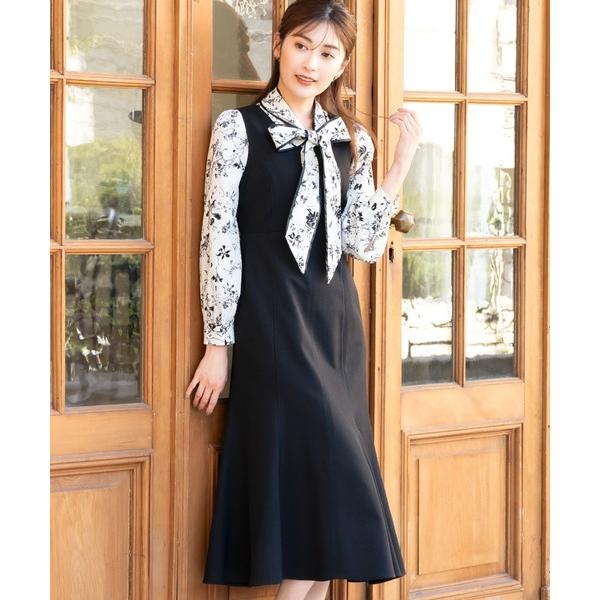 ジャンパースカート ウールライクマーメイドジャンスカ/MM337410