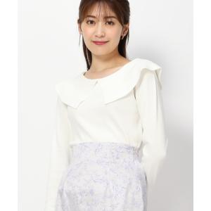 ビジュー付きMモチーフベージュニット MISCH MASCH（ミッシュマッシュ） ニット セーター 2023秋冬新作