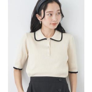 ポロシャツ ハイショクポロニット