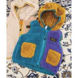 ベビーファーフリースベスト