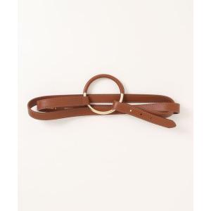 ベルト レディース MAISON BOINET/ double wrap ring belt(ダブルラップリングベルト)