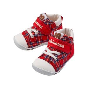 MIKI HOUSE（ミキハウス） ミキハウスチェック ファースト ベビー