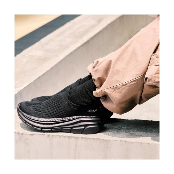 スニーカー ABC SELECT エービーシーセレクト PL KNIT SLIP ON スリッポン ...