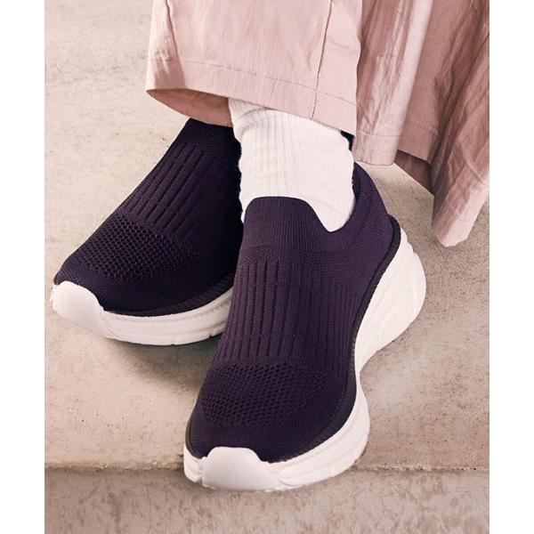 スニーカー ABC SELECT エービーシーセレクト PL KNIT SLIP ON スリッポン ...