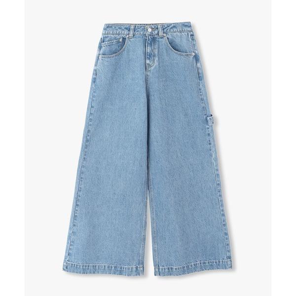 ワイドパンツ ジーンズ デニム デニムパンツ スーパーバギーデニムパンツ レディース