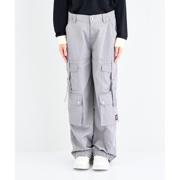 ワイドパンツ カーゴパンツ シャカ2 2WAYカーゴパンツ レディース