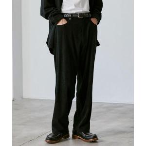 パンツ ルーズシルエットコーデュロイバギーパンツ