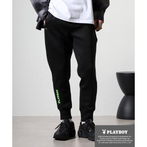 PLAYBOY ストレッチスウェットパンツ