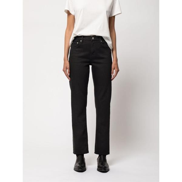 ジーンズ デニム デニムパンツ Straight Sally Everblack ストレートサリー ...