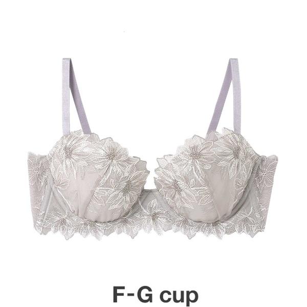 ブラジャー 「バストを重力から守るブラジャー・脇高・まる胸メイク」デイアップブラ F-Gcup
