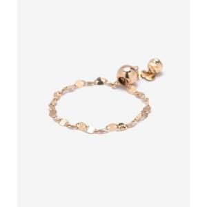 Phoebe（フィービー） 指輪 リング 「K10」プレートビジューチェーン