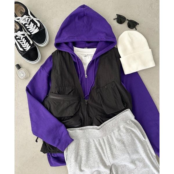 パーカー GILDAN(ギルダン)/8.0oz USAオーバーサイズ 裏起毛ベーシックフルジップパー...