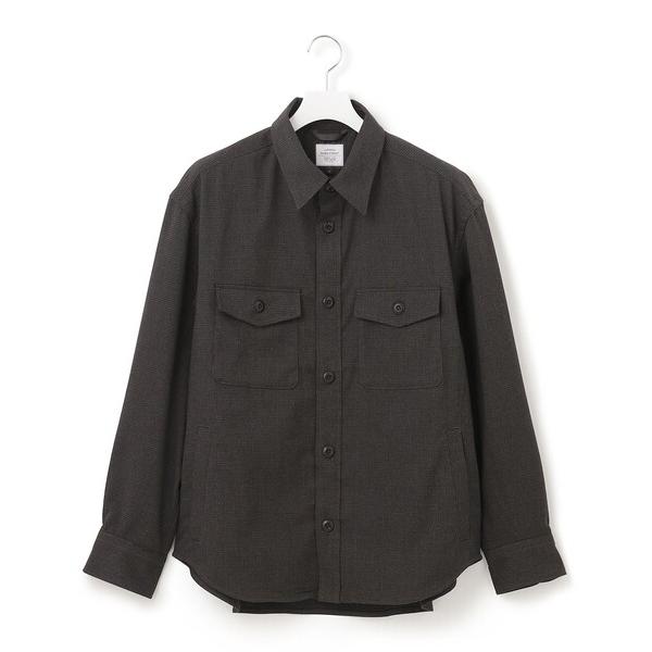 ブルゾン アウター 「UNISEX」チェックCPOジャケット メンズ
