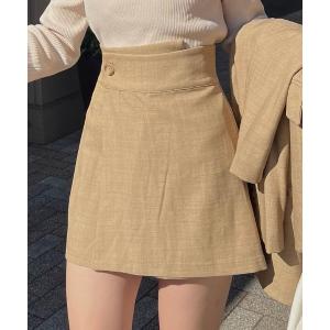 スカート Latte color wrap short パンツ