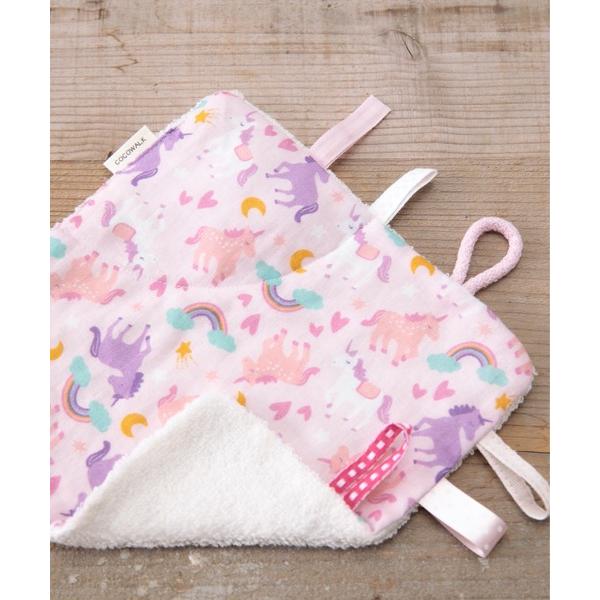 ハンカチ COCOWALK:ニギニギハンカチ(ユニコーン) キッズ 子供 男の子 女の子
