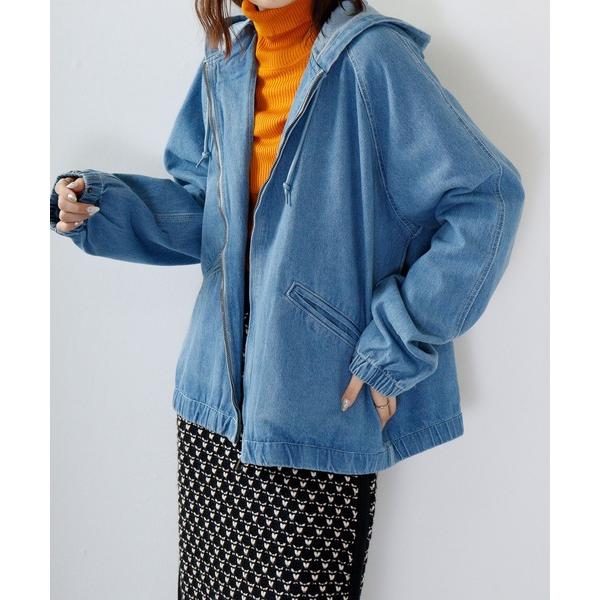 デニムジャケット gジャン 12oz デニム フードジャケット セットアップ対応 メンズ レディース