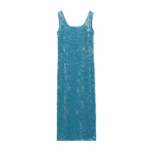 Max Mara ネイビー ドット柄 半袖ワンピース MAXMARA WEEKEND LINE 「Weekend Max Mara」 ドット柄半袖