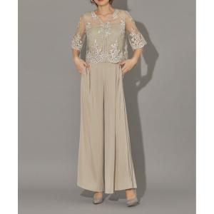 パンツドレス napoli lace pants dress