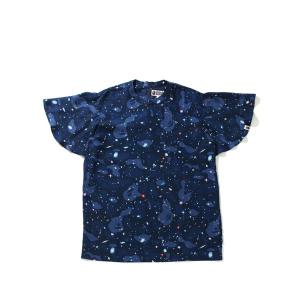 ワンピース レディース SPACE CAMO TEE ONEPIECE Lの商品画像