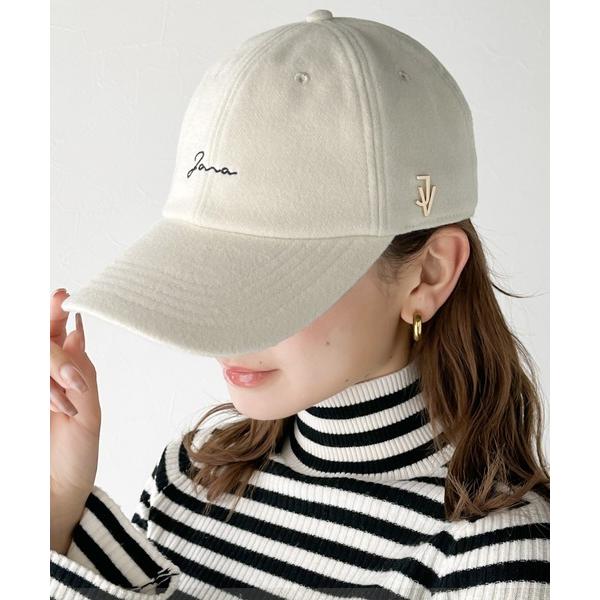キャップ 帽子 「Javaジャバコラボ」大人の遊び心を効かせたスタッズロゴキャップ レディース