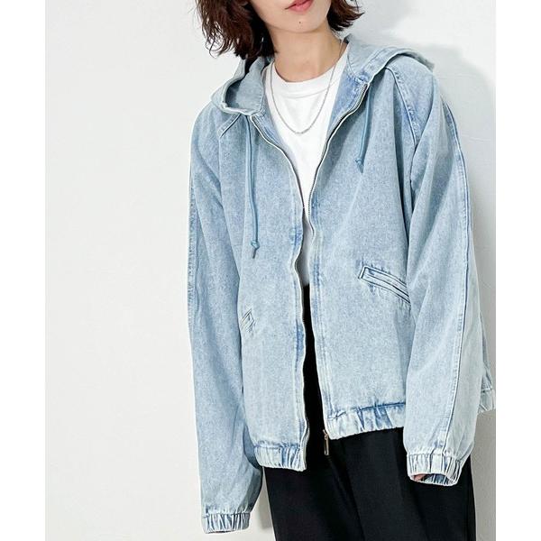 デニムジャケット gジャン 12oz デニム フードジャケット レディース メンズ メンズ レディー...