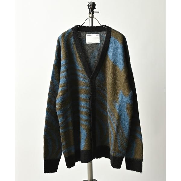 カーディガン 「ADAMPATEK/アダムパテック」mohair mixed cardigan ma...