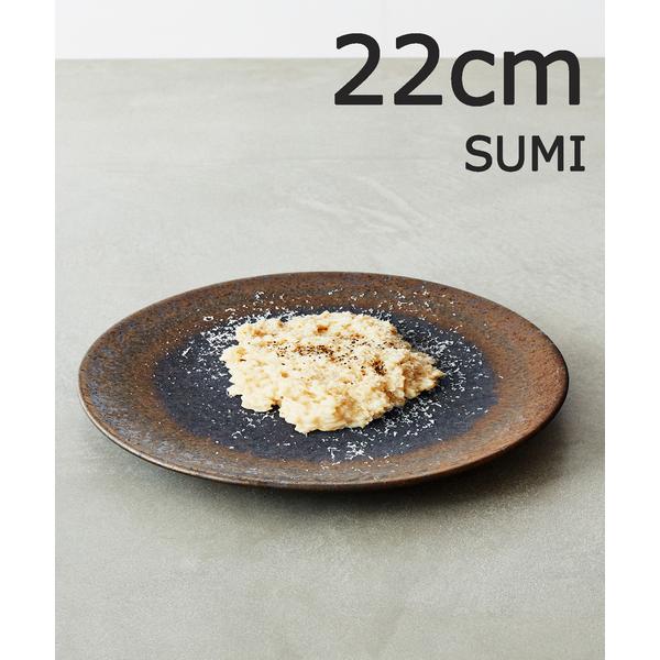 食器 レディース 「SAKUZAN/サクザン」作山窯×JSF 別注 プレート 22cm SUMI